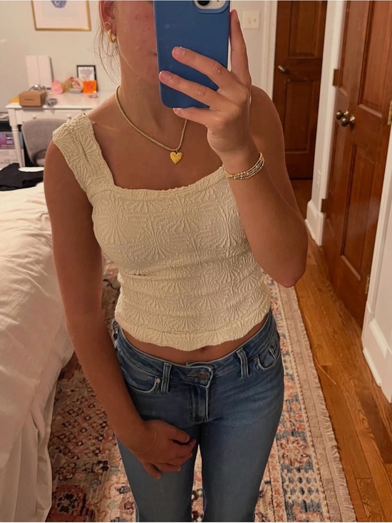 Intimately By Free People Tops - Intimately by Free People cream floral top